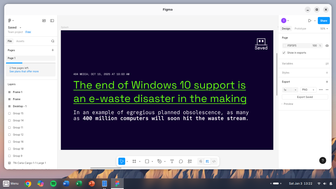 Saved favourite pro web apps